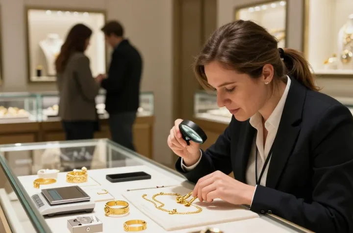 Estimation gratuite pour l'achat d'or à Bruxelles dans un cadre élégant.