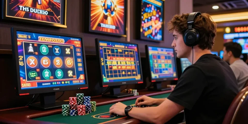 tempototo online gaming interface with vibrant visuals and player engagement