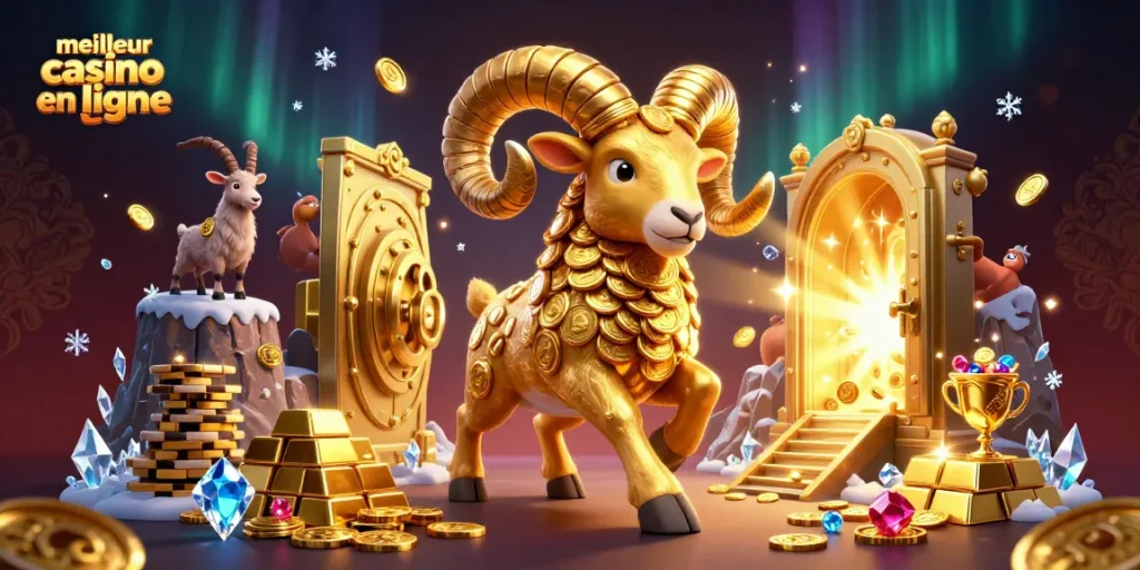 Gagnez de l'or dans le meilleur casino en ligne grâce à l'illustration dynamique de héros animés.