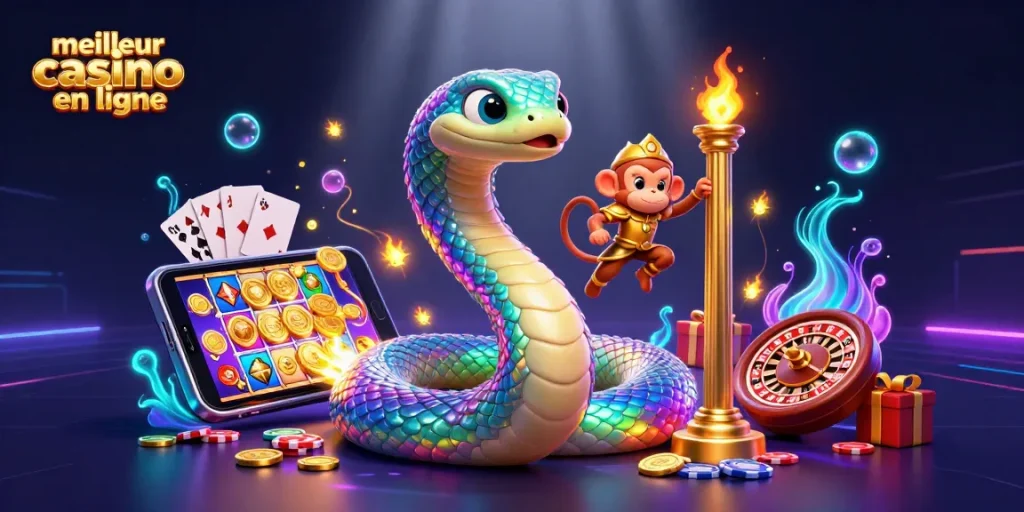 Le meilleur casino en ligne : profitez d'une aventure captivante à travers des jeux animés et des serpents magiques.