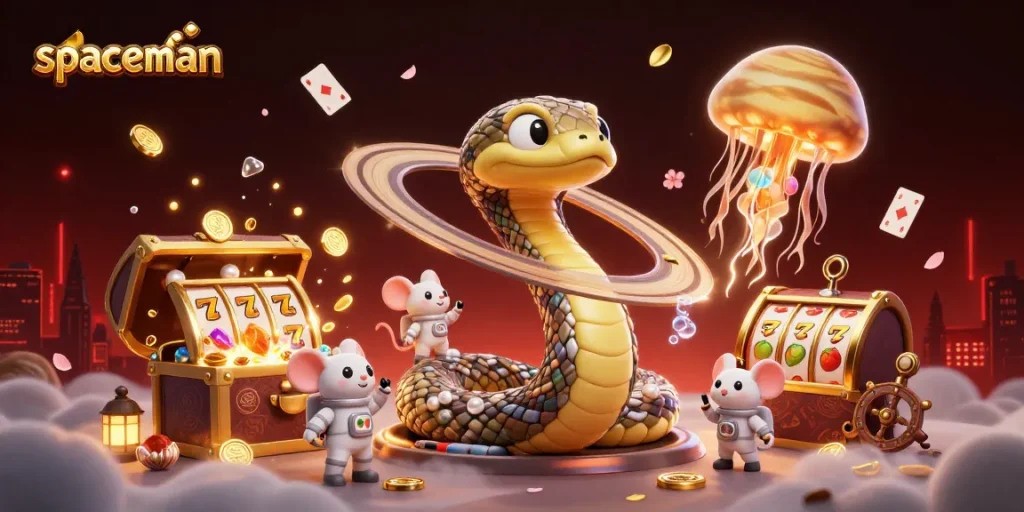 Experience thrilling wins at spaceman slot games with animated cosmic characters!