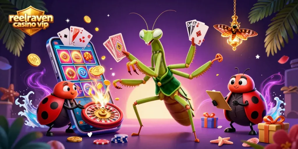 Vivez l'expérience du reelraven casino vip avec des personnages colorés et des jeux captivants.